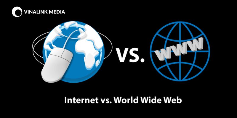 Phân biệt giữa WWW và Internet